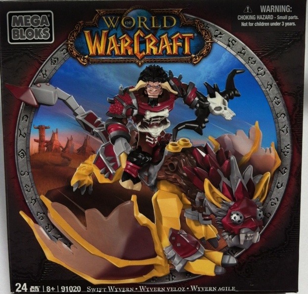World of Warcraft Mega Bloks Swift Wyvern 91020 Boxed