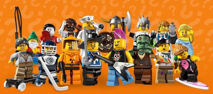DOT CODES LIST LEGO Minifigures Series 4 8804 Bricks and Bloks
