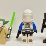75002 LEGO Star Wars Minifigures Back Yoda 501st Clone Trooper Commando Droid Captain