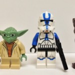 75002 LEGO Star Wars Minifigures Yoda 501st Clone Trooper Commando Droid Captain