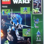 LEGO Star Wars 75002 AT-RT Set Back of Box 2013