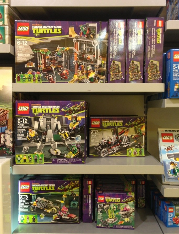 LEGO Teenage Mutant Ninja Turtles Set in Stores 2013 TMNT
