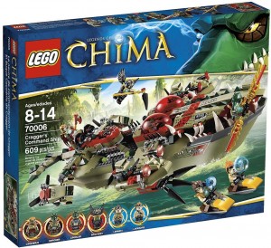 LEGO Legends of Chima 70006 Cragger's Command Ship