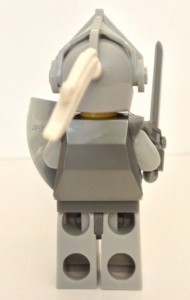 LEGO Minifigures Series 9 Blind Bags Heroic Knight Figure Back