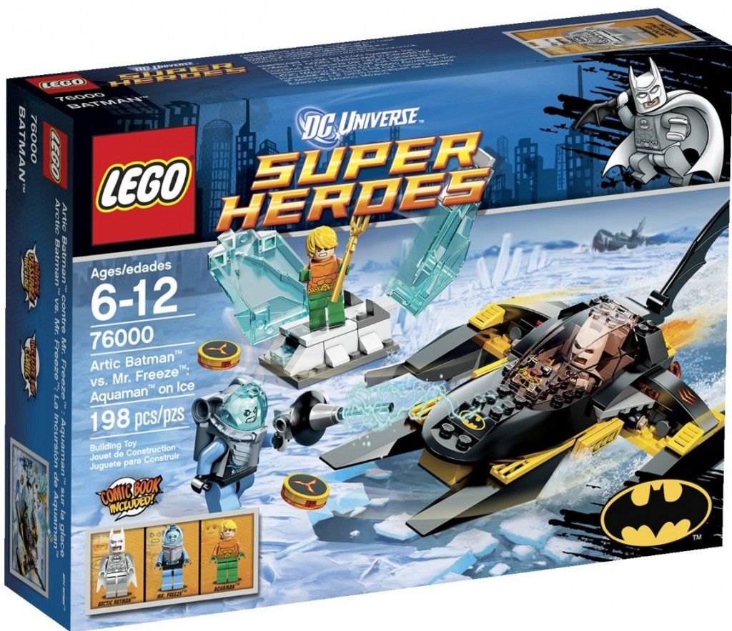 LEGO 2013 Batman vs. Mr. Freeze Aquaman on Ice 76000 Box