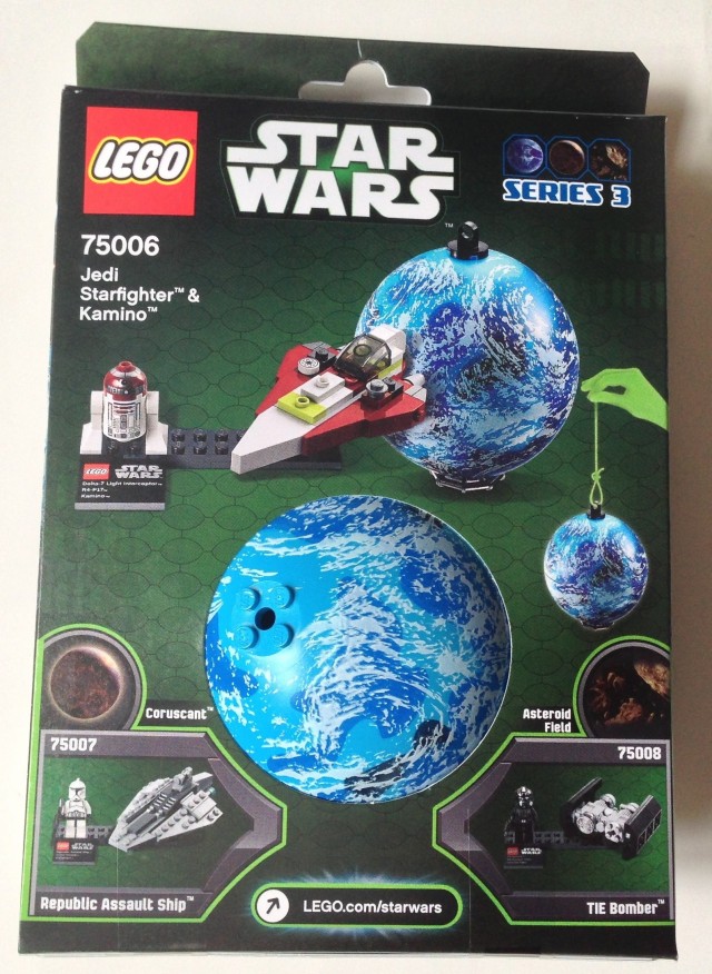 LEGO 75006 Jedi Starfighter & Kamino Box Back 2013