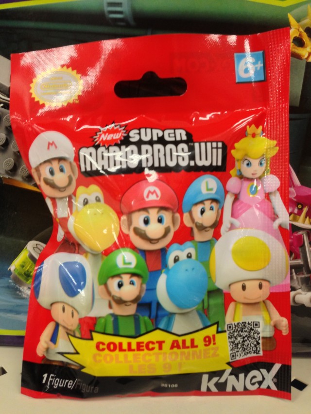 K'NEX Super Mario Bros. Wii 2013 Mystery Pack Blind Bags Figures
