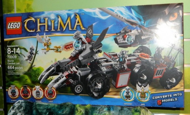 LEGO Chima Worriz' Combat Lair 70009 Box