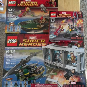 LEGO Iron Man 3 Movie Sets Including Malibu Mansion and Extremis Sea Port Battle