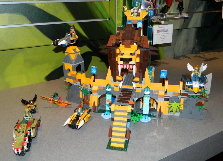 Hollow Sequel Solformørkelse LEGO Chima The Lion CHI Temple 70010 Set Announced with Photos - Bricks and  Bloks
