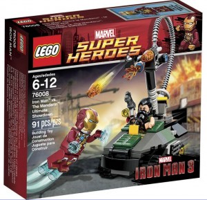 LEGO Marvel Superheroes 2013 Iron Man vs. The Mandarin Ultimate Showdown 76008 Box