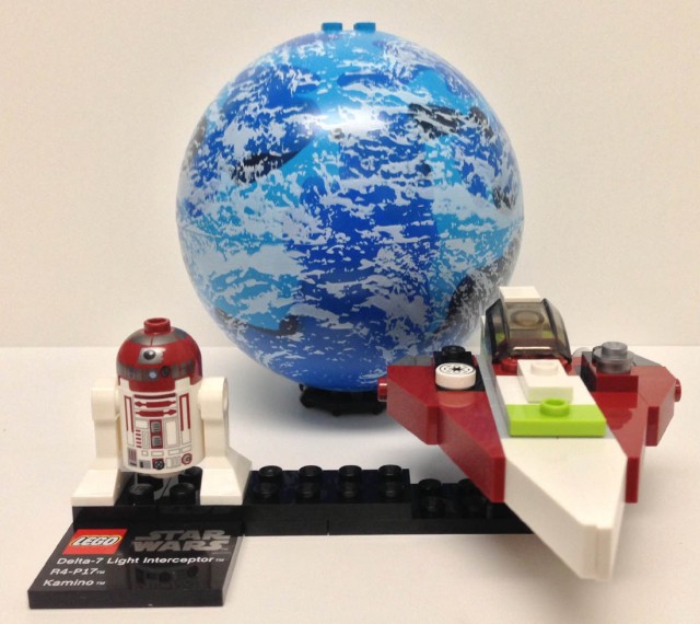 LEGO Star Wars Jedi Starfighter & Kamino with R4-P17 Minifigure