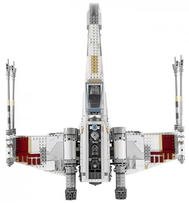 LEGO Star Wars Ultimate Collector's Series X-Wing Overhead View 10240