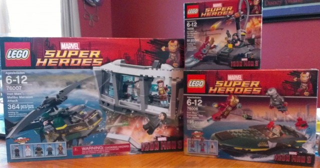 LEGO Superheroes Marvel Iron Man 3 Sets Photos In Hand