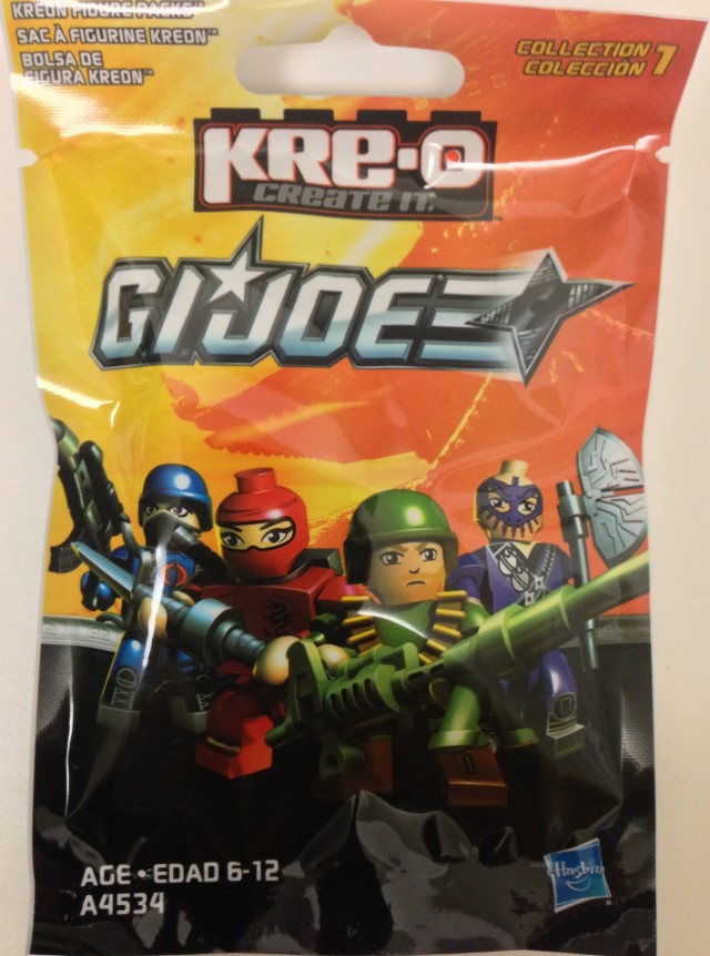 G.I. Joe Kre-O Blind Bags Series 1 Figures Packaging