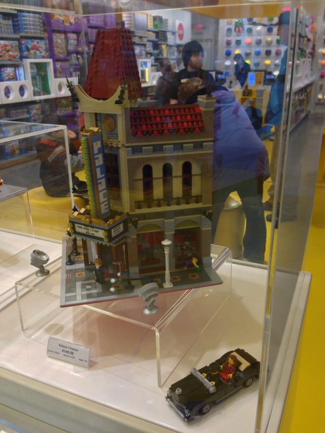 LEGO Palace Cinema Modular Set Side View 2013