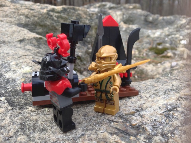 LEGO Ninjago Golden Ninja vs. Lord Garmadon Warrior Minifigures 70503