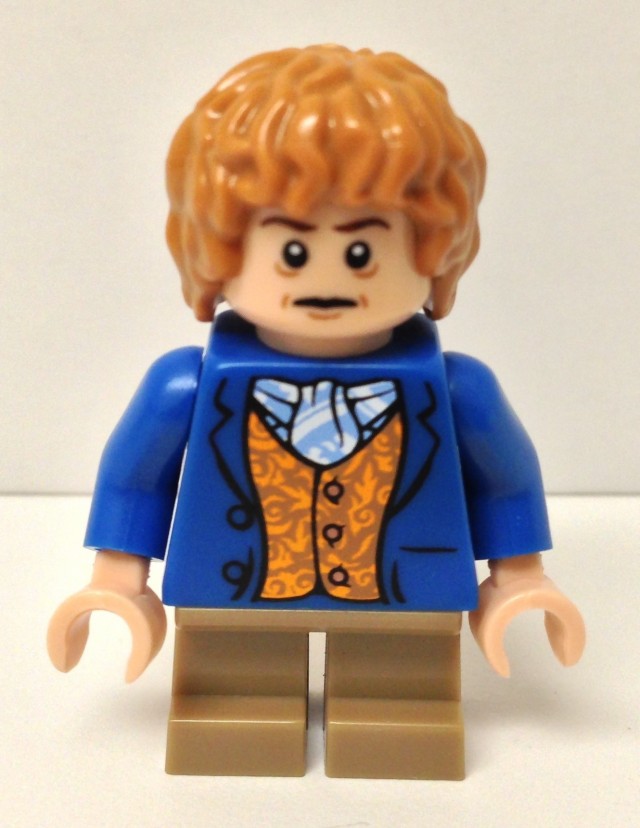 LEGO The Hobbit Bilbo Baggins Minifigure Exclusive Blue Jacket