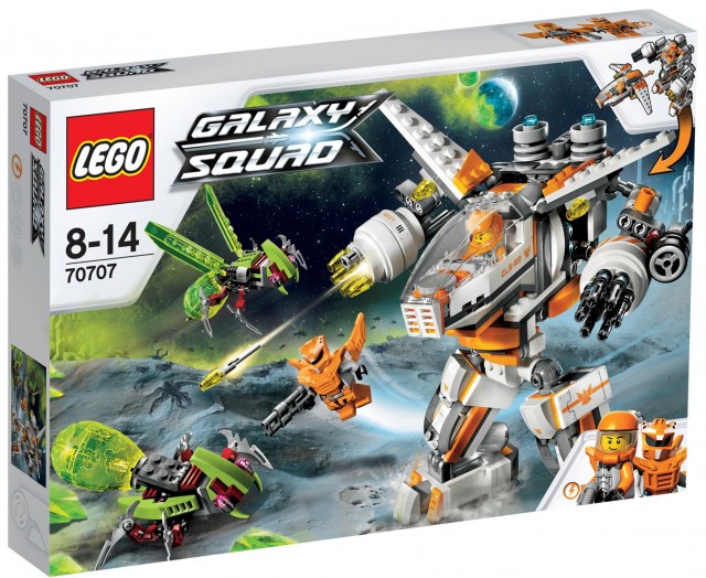 70707 LEGO Summer 2013 Sets Galaxy Squad CLS-89 Eradicator Mech Box