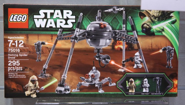 75016 LEGO Star Wars Homing Spider Droid Box