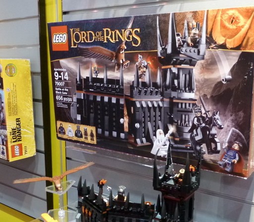 the black gate lego lotr