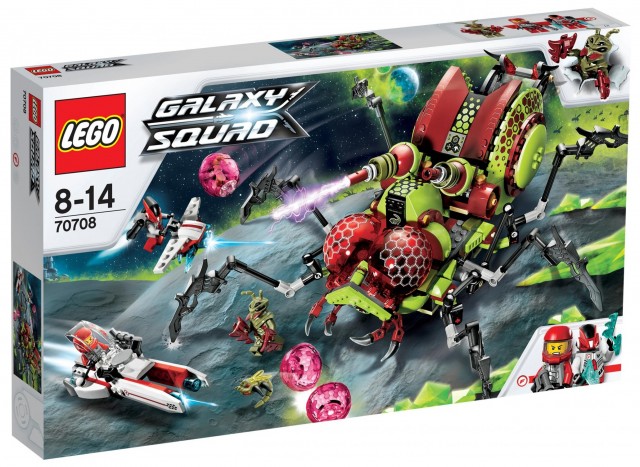 LEGO 70708 Hive Crawler Galaxy Squad Summer 2013 Sets Box