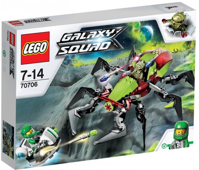 LEGO Galaxy Squad Summer 2013 Crater Creeper 70706 Box