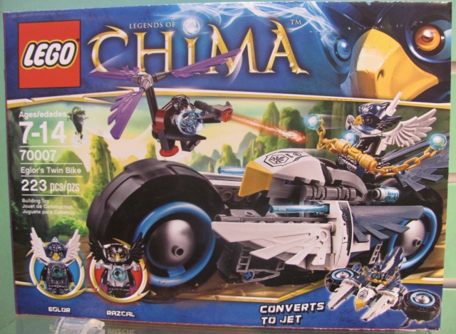 LEGO Legends of Chima Eglor's Twin Bike 70007 Box