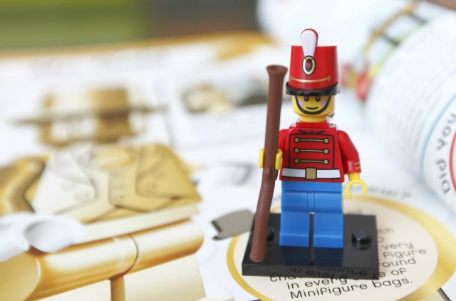 LEGO Minifigures Toy Soldier Minifigure Exclusive from LEGO Minifigures Character Encyclopedia Book
