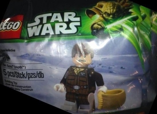 LEGO Star Wars Exclusive Hoth Han Solo Minifigure Brown Coat May the 4th 2013 Promo