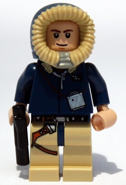 LEGO Star Wars Hoth Han Solo Minifigure Blue Coat