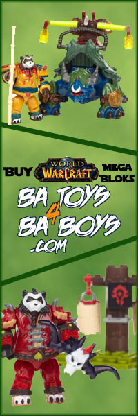Buy World of Warcraft Mega Bloks from BA Toys!