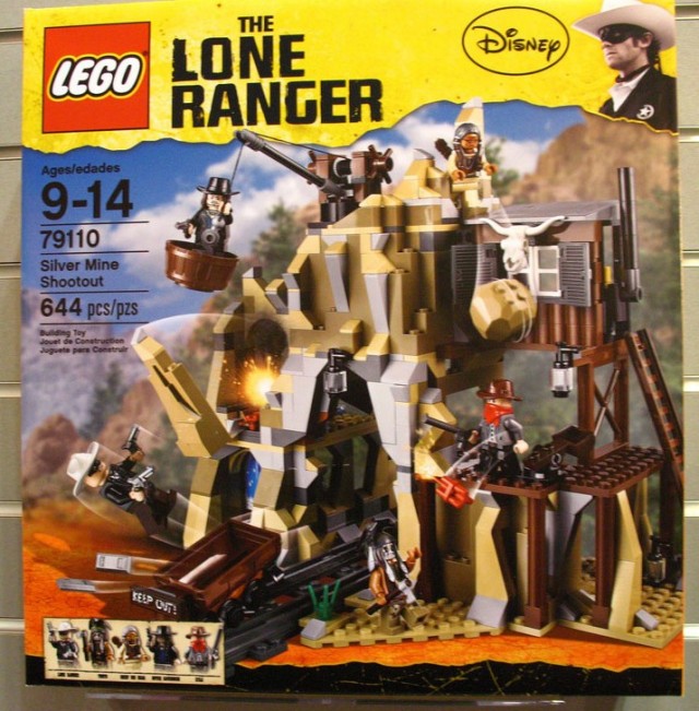 LEGO 79110 The Lone Ranger Silver Mine Shootout Box