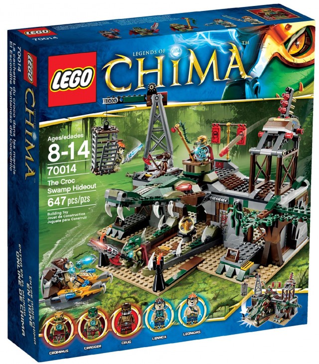 LEGO Chima The Croc Swamp Hideout Summer 2013 Set Box