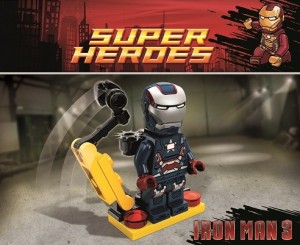 LEGO Iron Patriot Minifigure Exclusive with LEGO Marvel Super Heroes Video Game Pre-Order