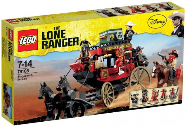 LEGO Lone Ranger Stagecoach Escape 79108 Box