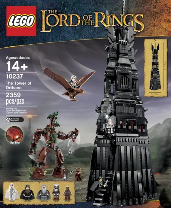 lor072 New lego grima wormtongue from set 10237 the lord of the rings 