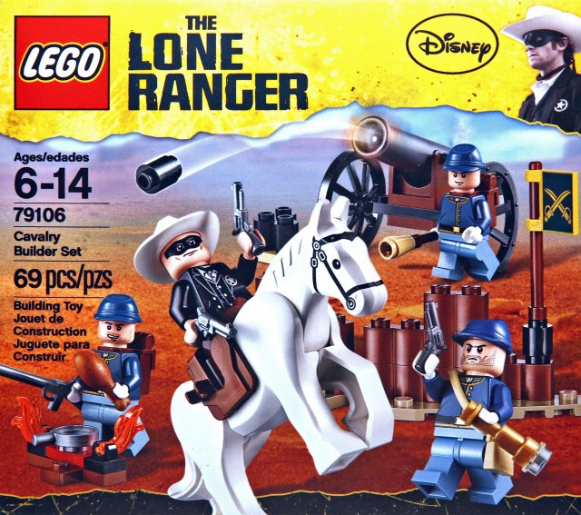 LEGO The Lone Ranger Cavalry Builder 79106 Box