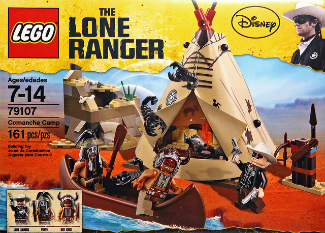 LEGO The Lone Ranger Comanche Camp 79107 Box