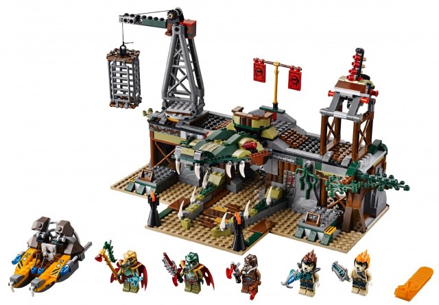 Summer 2013 LEGO Legends of Chima The Croc Swamp Hideout Set 70014