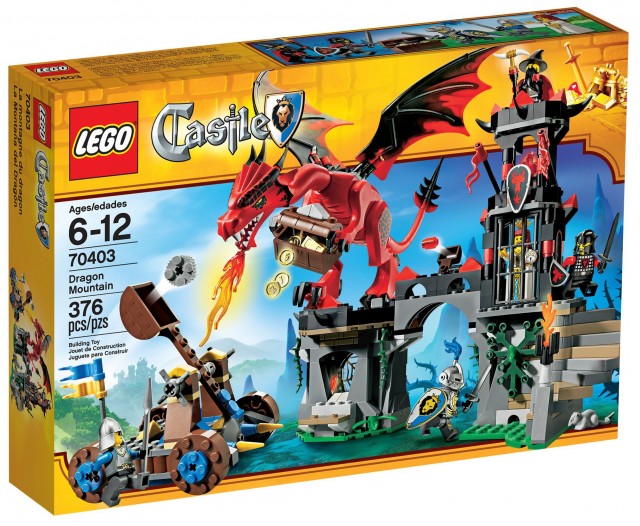 2013 LEGO Castle Dragon Mountain 70403 Box