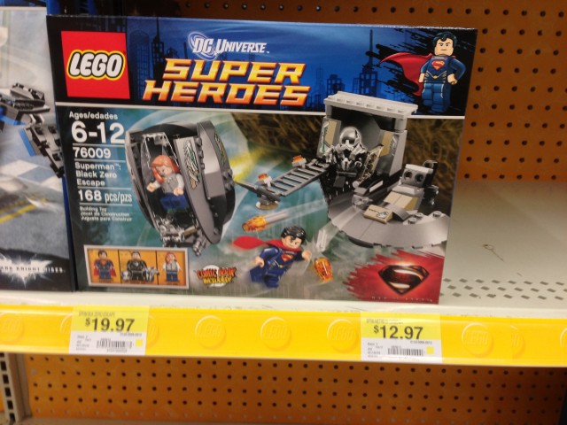 76009 LEGO Black Zero Escape Superman Man of Steel Set with Lois Lane Minifigure
