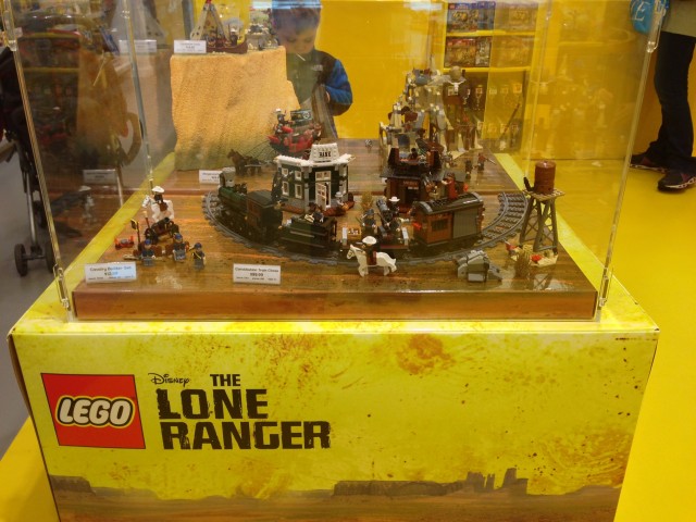 LEGO The Lone Ranger Display in The LEGO Store 2013