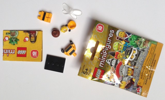 LEGO Minifigures Series 10 Bumblebee Girl Blind Bag