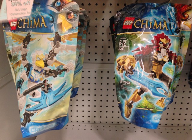 2013 LEGO Chima Summer Sets CHI Laval & CHI Eris Buildable Figure Sets