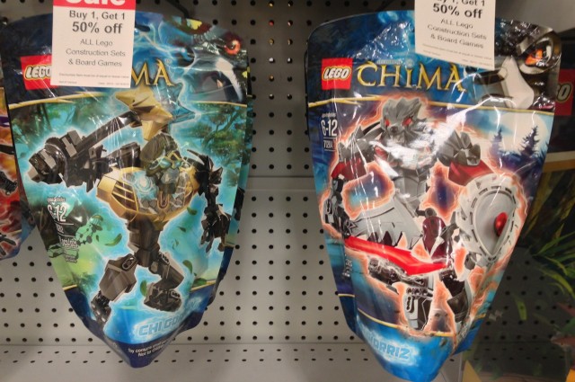 LEGO Legends of Chima Buildable Gorzan & Razar Figure Sets Summer 2013