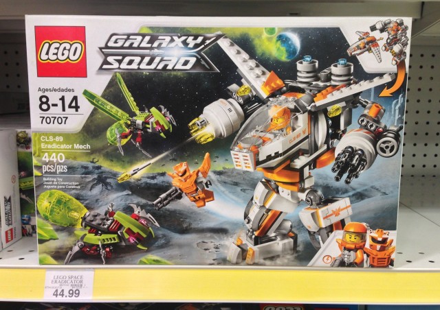 Summer LEGO 2013 Galaxy Squad Eradicator Mech Set Found