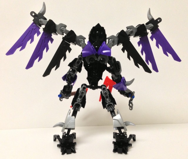 70205 LEGO Chima CHI Razar Wings and Back of Figure
