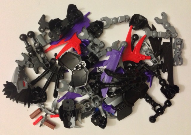 LEGO Legends of Chima CHI Razar Pile of Pieces Bricks Unassembled