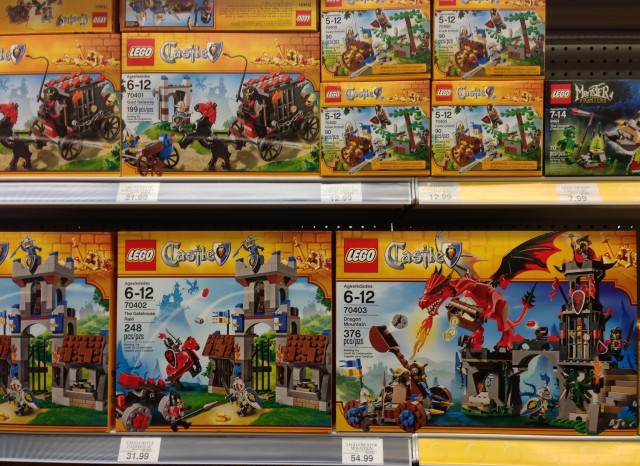 2013 Lego Castle Dragon Mountain 70403 Summer Set Released Bricks